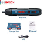 Original Bosch Go2 Electric Screwdriver Set 3.6V Rechargeable Automatic Screwdriver Hand Drill Bosch Go 2 Electric Batch Tool