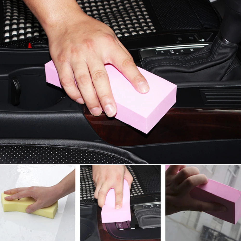 Car Wash Sponge Soft Auto Cleaning Supplies Absorbent Sponge Brush Dusting Cleaning Thick Sponge Block Car Cleaning Supplies