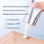 TK Best-Selling Collagen Human Skin Glowing Mask: Cleans Pores Deeply, Reduces Fine Lines, Hydrating Peel-Off Mask