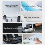 Electric Sunshade for Tesla Model Y 2020-2025 Integrated Car Sunroof Shade Modely Juniper Retractable Sun Visor Interior Parts