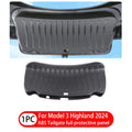 1- 8 Pcs For Tesla Model 3 Highland 2024 ABS Front Rear Door Sill Protector Threshold Strip Anti-kick Guard Panel Waterproof Pad