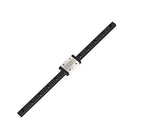 US MGN MGN9 MGN12 miniature linear rail slide 250 300 350 400 450 500 600mm 1pc MGN12 Black linear guide+1pc MGN12H Carriage CNC