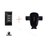 For Audi A6 C6 4F 2005-2011 Mobile Car Holder Fixed Bracket Base Special Car Phone Mount Wireless Charging Car Accessories