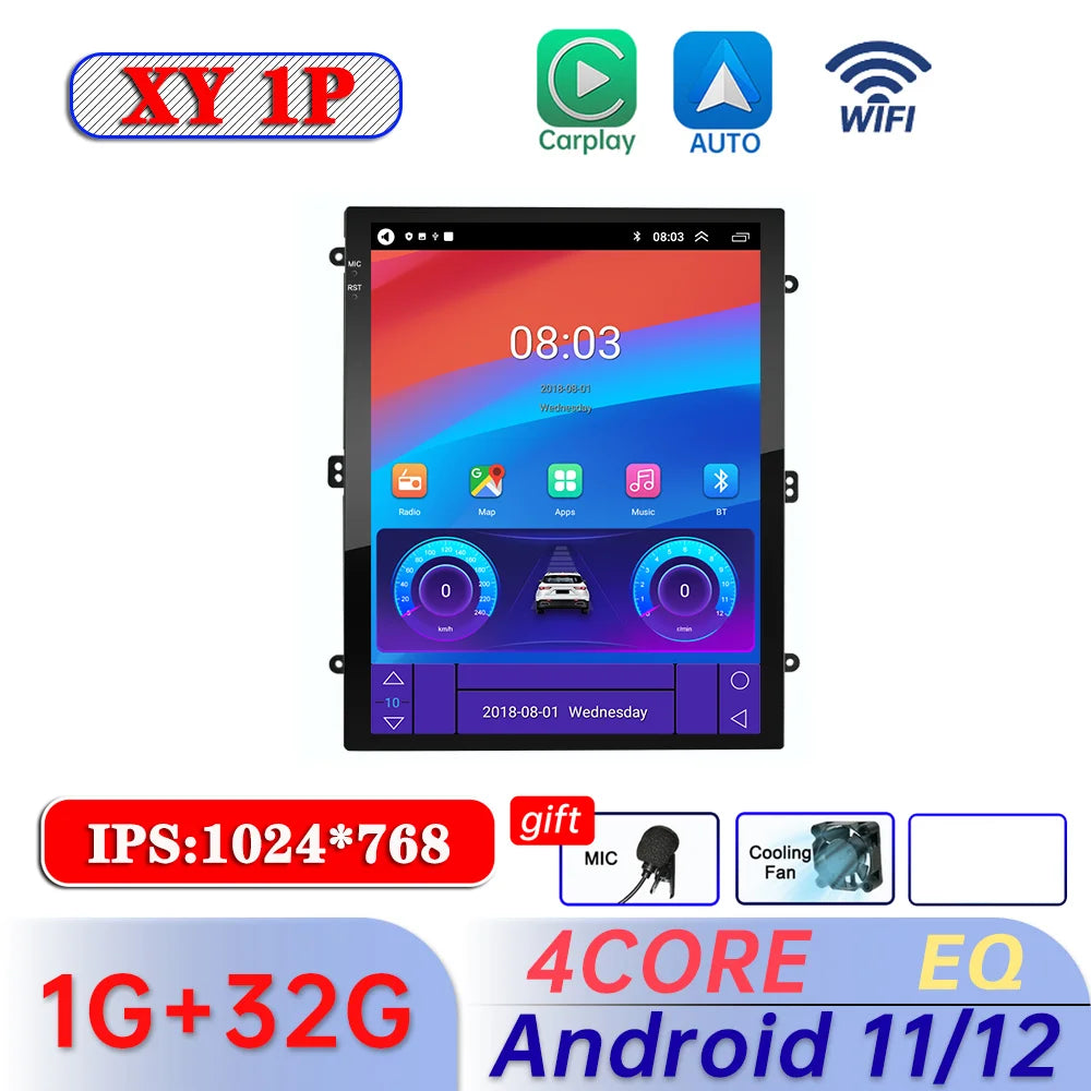 Car adio For Tesla Style 9.7inch Host Wireless Carplay Android auto For KIA TOYOTA Nissan Honda Opel Car Multimedia Player