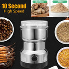 Coffee Bean Grinder 1PC Home Bean Mill Stainless Steel Ultra Fine Grains Chinese Medicine Crusher Electric Grinder