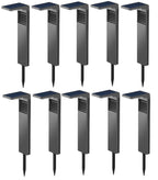 4/6/8/10/12Pcs Solar Garden Light IP64 Waterproof Outdoor LED solar lamps path lights warm white, backyards, gardens, lawn light