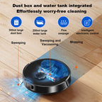 Liectroux M70 Pro Lidar Robot 3200mAh Vacuum Cleaner with Self-emptying Dustbin Multi-floor Map Storage 6500Pa Strong Suction