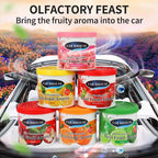car Solid Air Freshener 120g Indoor Fragrance Toilet Deodorization and Odor Removal Car Fragrance Box Aromatherapy