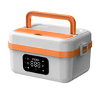 Portable Wireless Lunch Box Heating Water-free Bento Box Large Capacity Insulated Lunch Box For Travel/Office LCD Display