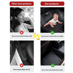 Car Floor Mats For Nissan Leaf ZE1 2018~2022 Luxury Leather Mat Durable Pad pets Interior Parts Rugs Set Accessories 2019