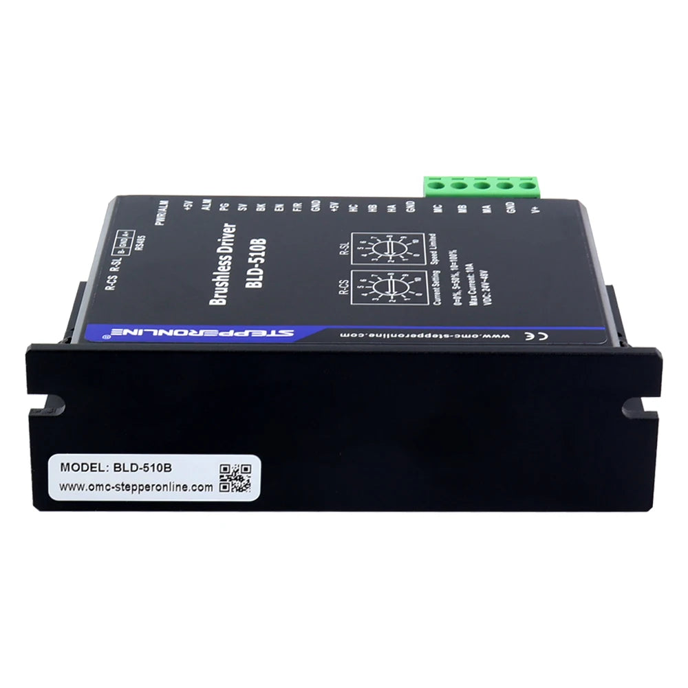 STEPPERONLINE Brushless DC Motor Driver Digital 12V-48VDC Max 15.0A for 400W BLDC Motor
