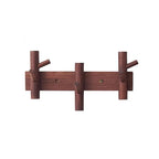 Creative Clothes Hanger Foyer Entrance Wood Hangers Multifunctional Bag Key Coat Hook Wall Mount Coat Racks Hanging Organizers