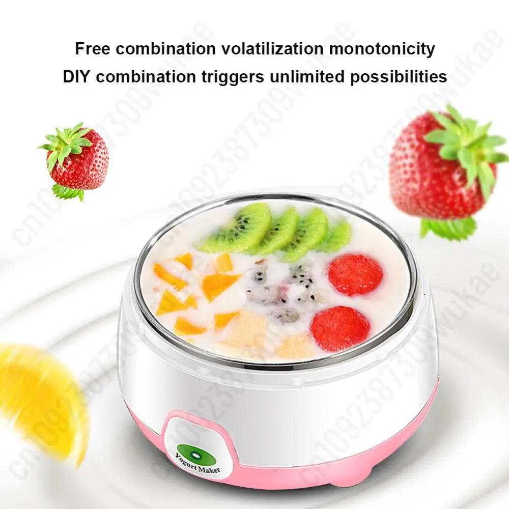 1L Electric Yogurt Maker Automatic Yogurt Maker with Constant Temperature Control Yogurt Machine For Homemade Yogurt Natto