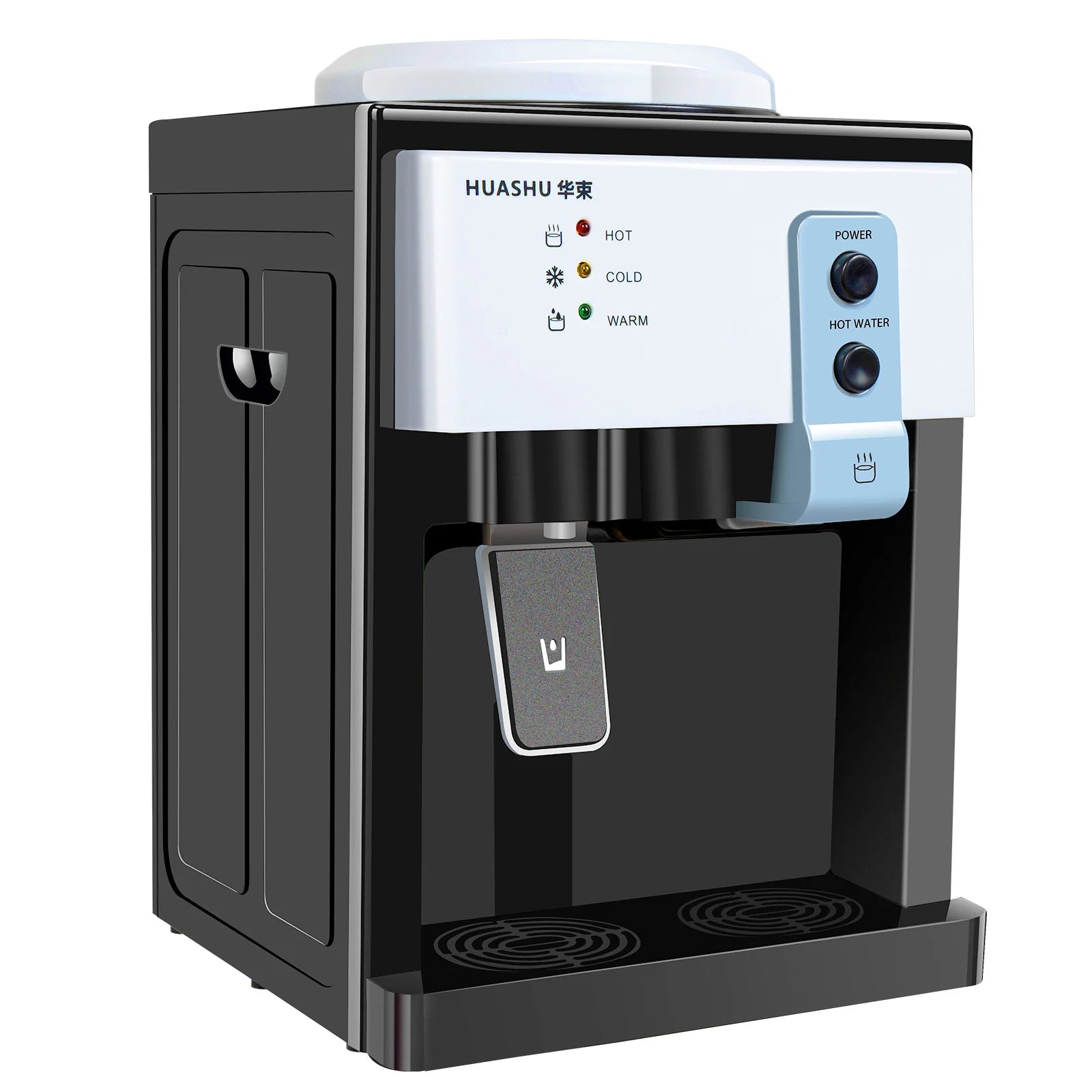 5 Gallon Top Loading Water Cooler Dispenser Freestanding Countertop Hot & Cold Water Dispenser for Home Office Dorm