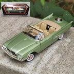 1:18 Chryslers 300FC 1960 Alloy Sports Car Model Diecast Metal Classic Retro Vehicles Car Model Simulation Collection Kids Gifts