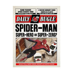 Marvel  Funny Spiderman Poster And Print HE'S  BACK Canvas Painting Comic Wall Art Living Room Home Decoration Gift