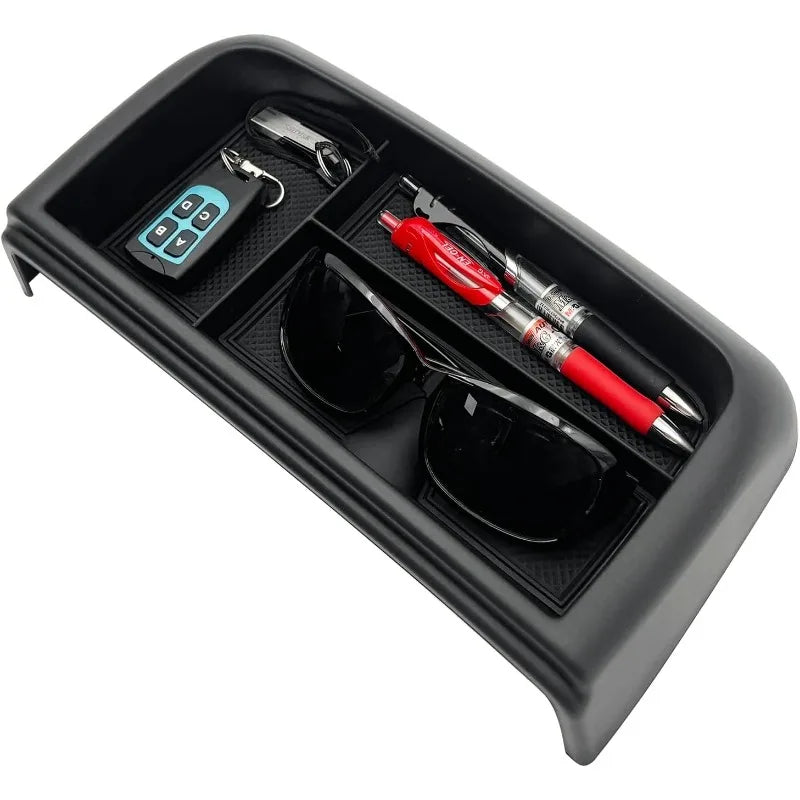 Dash Storage Tray Insert Behind Screen Organizer Storage Accessories fits for 2021 2022 2023 2024 GMC Yukon Chevy Tahoe Suburban