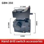 1PCS FA2-6/1BEK 250V 6A 5E4 Red Black Lock On Power Tool Electric Drill Trigger Switch Electric tool fittings switch