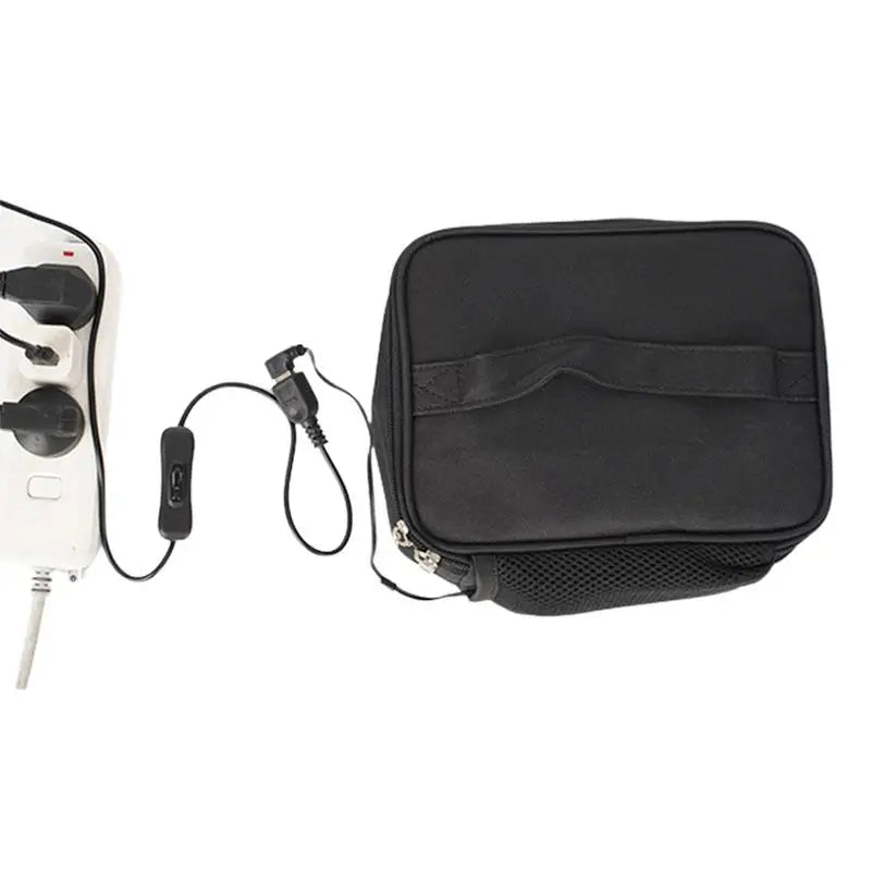 USB Electric Heating Lunch Bag Waterproof Car Travel Camping Electric Lunch Box Food Warmer Heater Container Packet Thermal Bag