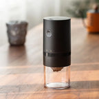 Portable long endurance electric coffee grinder with USB charging adjustable ceramic grinding core grinder