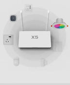 Smart Life Zigbee Gateway Hub X5, Enhanced with Access to 400 + Devices, Work Inside Floors, Bluetooth 5.0, 2 in 1