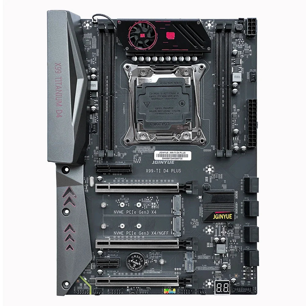 X99 Motherboard Combo Xeon E5 2697 V4 CPU Kit LGA 2011-3 2*16G=32GB DDR4 2400MHZ RAM Memory Support NVME M.2 USB 3.0 TITANIUM D4