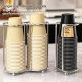 Kitchen Paper Cup Holder Disposables Cups Picker Multifunctional Desktop Cup Storage Rack Household Coffee Cup Holder For Home