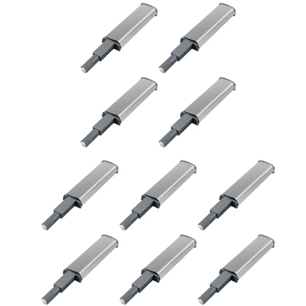 10 Pcs Door Stopper Cabinet Hardware Soft Close Damper Push To Open Drawer Soft Quiet Close Closer Touch Invisible Handle Buffer