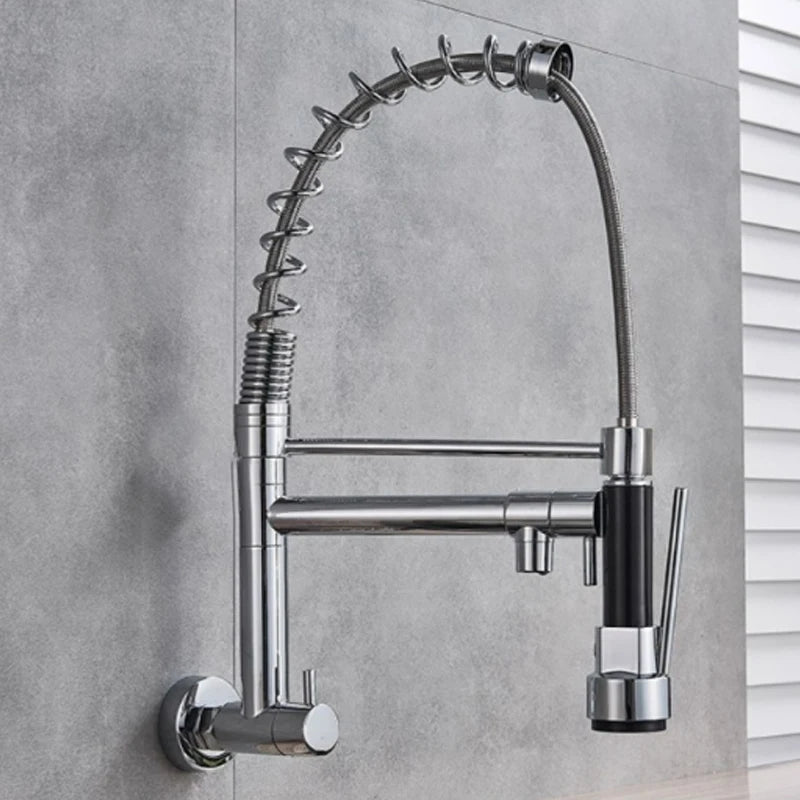 Gourmet Mobile Mixer Mono Command Spray Faucet with Articulated Spray
