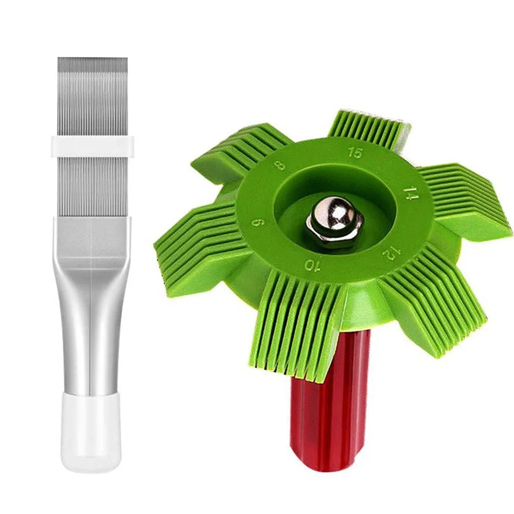 Air Conditioner Fin Cleaning Tools Universal Radiator Fin Repair Comb Auto Cooling System Cleaning Tools Evaporator Repair Kit
