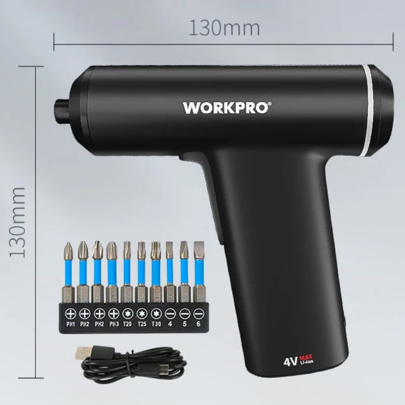 Mini Electric screwdriver lithium battery Multifunctional Cordless drill pistol drill household drill motor Power tools