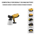 Electric Spray Gun 1000ML Cordless Paint Spray Auto Furniture Steel Coating Airbrush Fit Makita/Dewalt/Milwaukee 20V No Battery