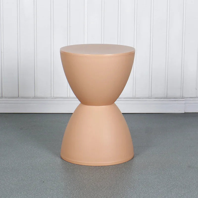 Fashion Nordic Creative Modern Simple Bench Foot stool Round stool Thickened Plastic Round Stool Home Dector