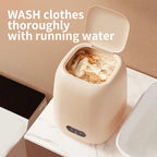 Small Washing Machine for Underwear Children's Clothes mini Washer ful