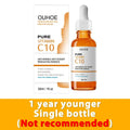 Vitamin C Wrinkle Remover Face Serum Lifting Firming Fade Fine Lines Anti-aging Essence Whitening Brighten Nourish Skin Care