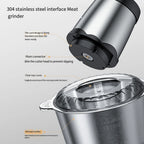 3L / 2L Electric Meat Grinder Machine 110V 220V Stainless Steel Meat Mincer Blender for Kitchen Food Processor Crusher Mixer 다지기