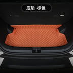 For BYD Dolphin Mini 2025 Custom Car Trunk Mat BYD Seagull Leather Full Coverage Cargo Liner Waterproof Interior Accessories