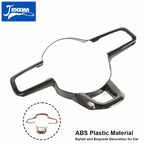 JIDIXIAN fit for Jeep Wrangler JL for Gladiator JT 2018 2019 2020 2021 2022 2023 2024 Car Steering Wheel Decoration Panel Cover