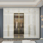 Designer Folding Economic Space Saving Wardrobe Living Room Cabinet Bedroom Set Bed Dresser Partitions Armario Salon Furniture