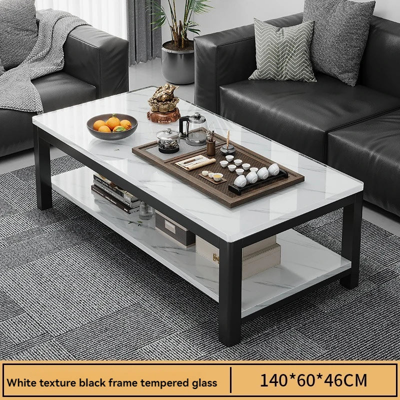 Tea table, living room, household, small apartment, next to sofa, office, marble patterned color tea table, tea table