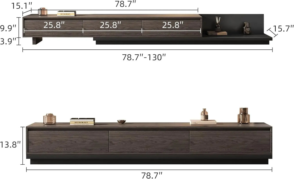 Mid-Century Modern Expandable TV Stand