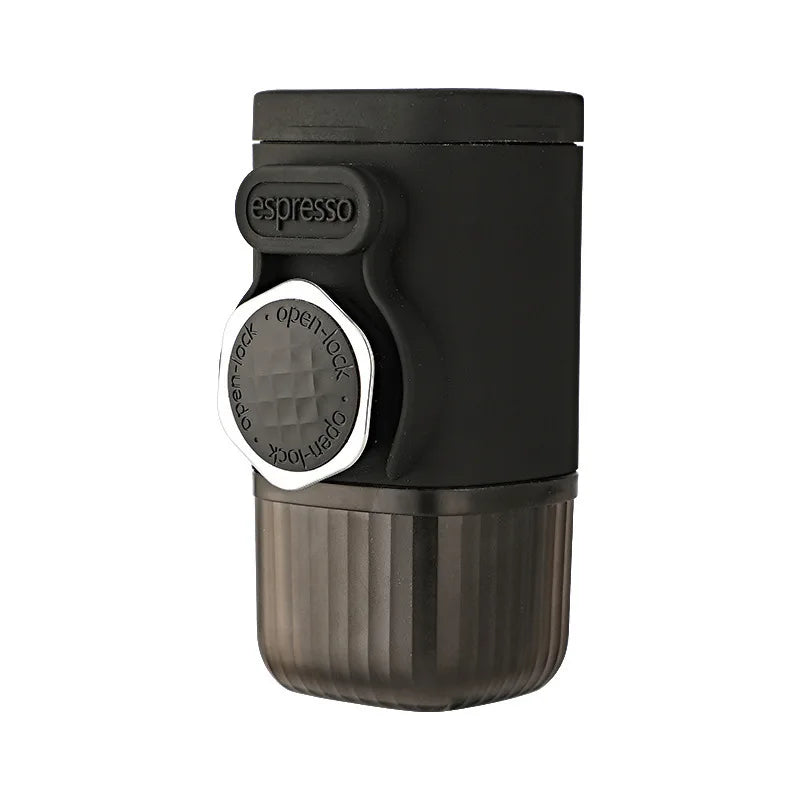 Hand-pressed Portable Coffee Machine Outdoor Portable Espresso Capsule Coffee Machine  Handheld Pressure Espresso Coffee Maker