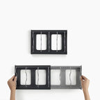 Stainless Steel Expandable Kitchen Cabinet Organizer for Pots Pans Cutting Board Cookware Storage Shelf Drying Rack