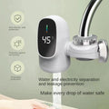 DIDI 3000W Instant Electric Hot Water Heater Faucet Digital Display Heating Tap Water Heater For Bathroom Faucet