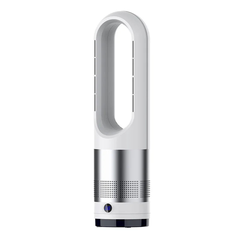 Bladeless Tower Fan Space Heater Cooler Fan Combo with Remote 80°Oscil