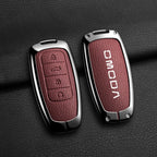 Car Key Case Bag For Chery Omoda 5 C5 Tigo 7 8 Pro Max Tigo 7 8 Plus Keychain Protective Cover Smart Remote Key Protection Shell