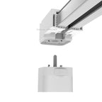 Aqara Smart Zigbee Curtain Drive Motor ZNCLDJ11LM with Electric Curtain Rail Track Set Mi Homekit APP Automatic Control System
