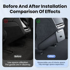 YZ Rear Seat Trash Can For Tesla Model 3 Y Highland Juniper Rear Interior Storage Box Magnetic garbage bin Car Accessories