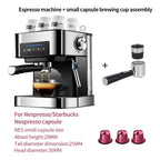 Semi-automatic espresso machine 20Bar high pressure extractor 3-in-1 coffee machine with milk froster cappuccino or latte