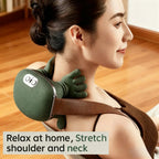 Master Hand Shoulder and Neck Massager Cervical Spine Massager Trapezius Neck Massager Hot Compress Electric Cervical